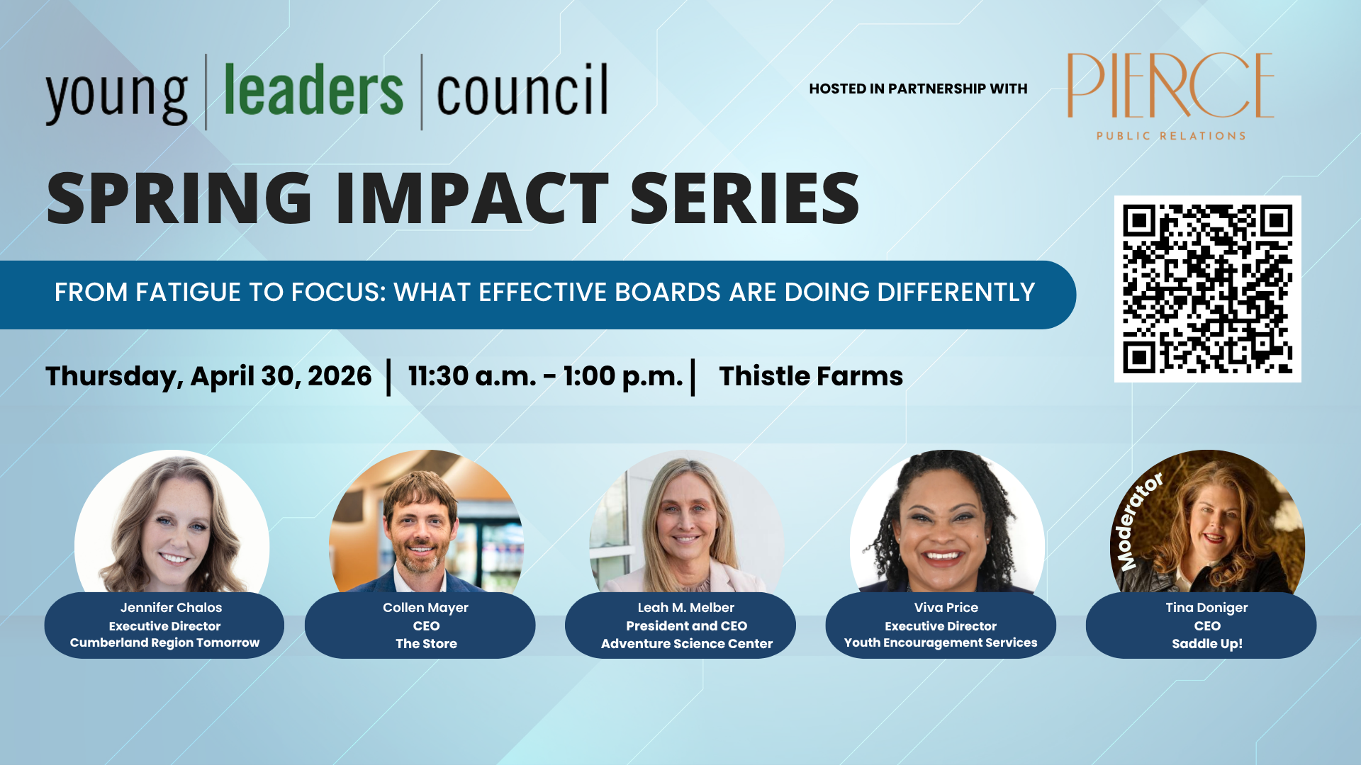 2023 Fall Impact Series Graphic