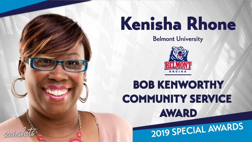 Class 68 Graduate Kenisha Rhone Honored with Communication Service Award